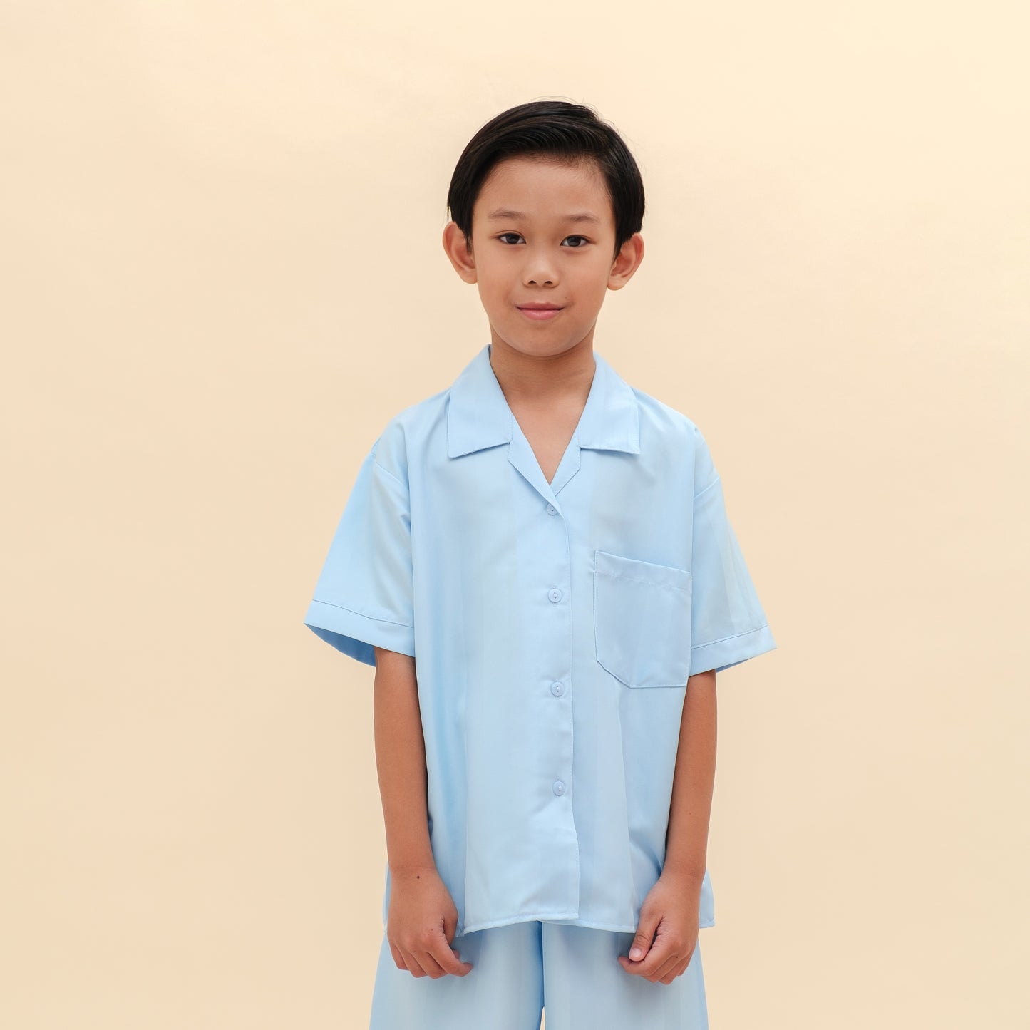 Boys' Dream in Silk Classic Style in Baby Blue