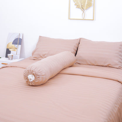 Sateen Touch Quilt Cover in Mocha