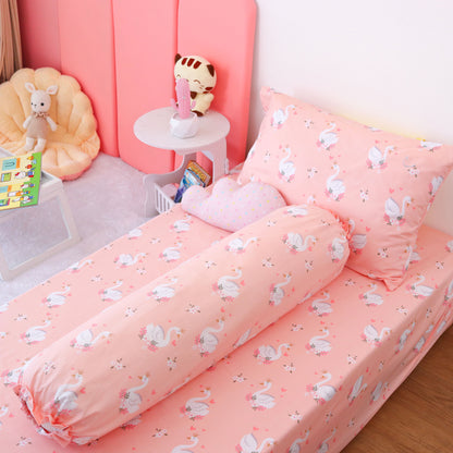 Swan Flower Princess Bedding Set