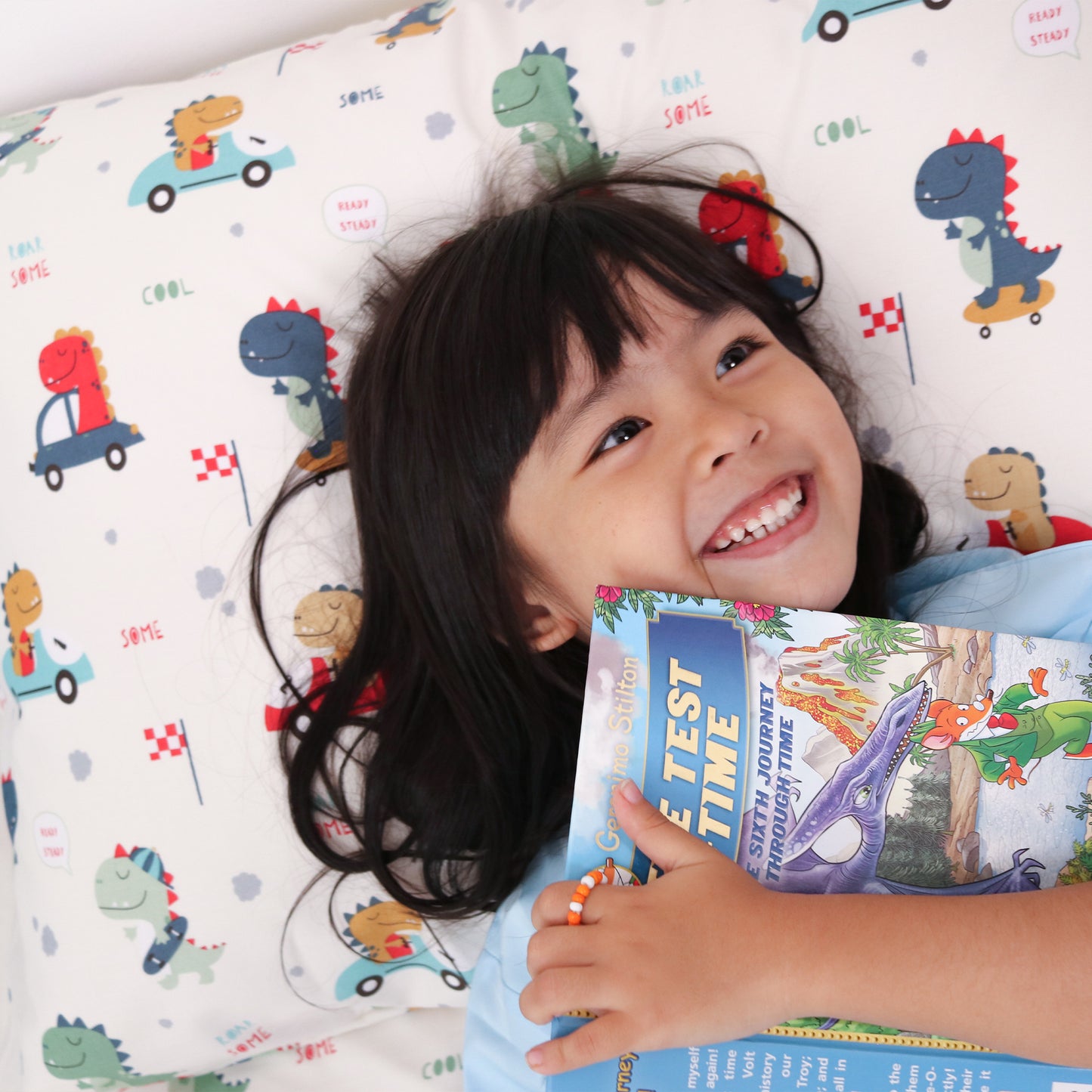 Dino Rider Bedding Set