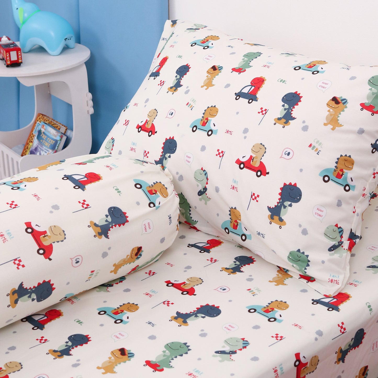 Dino Rider Bedding Set