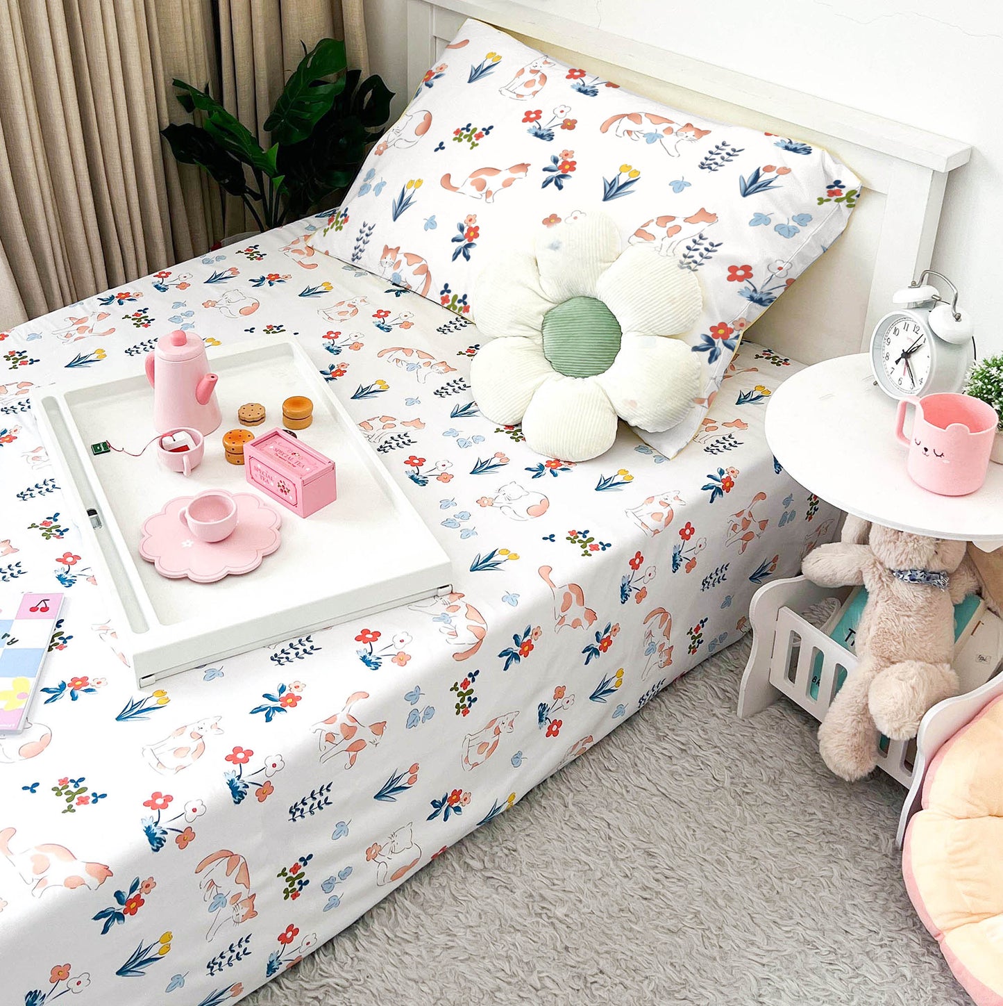 Catville Cotton Bedding Set