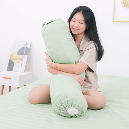 Sateen Touch Bolster Case in Sage (1pc)