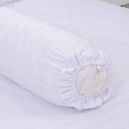 Sateen Touch Bolster Case in White (1pc)