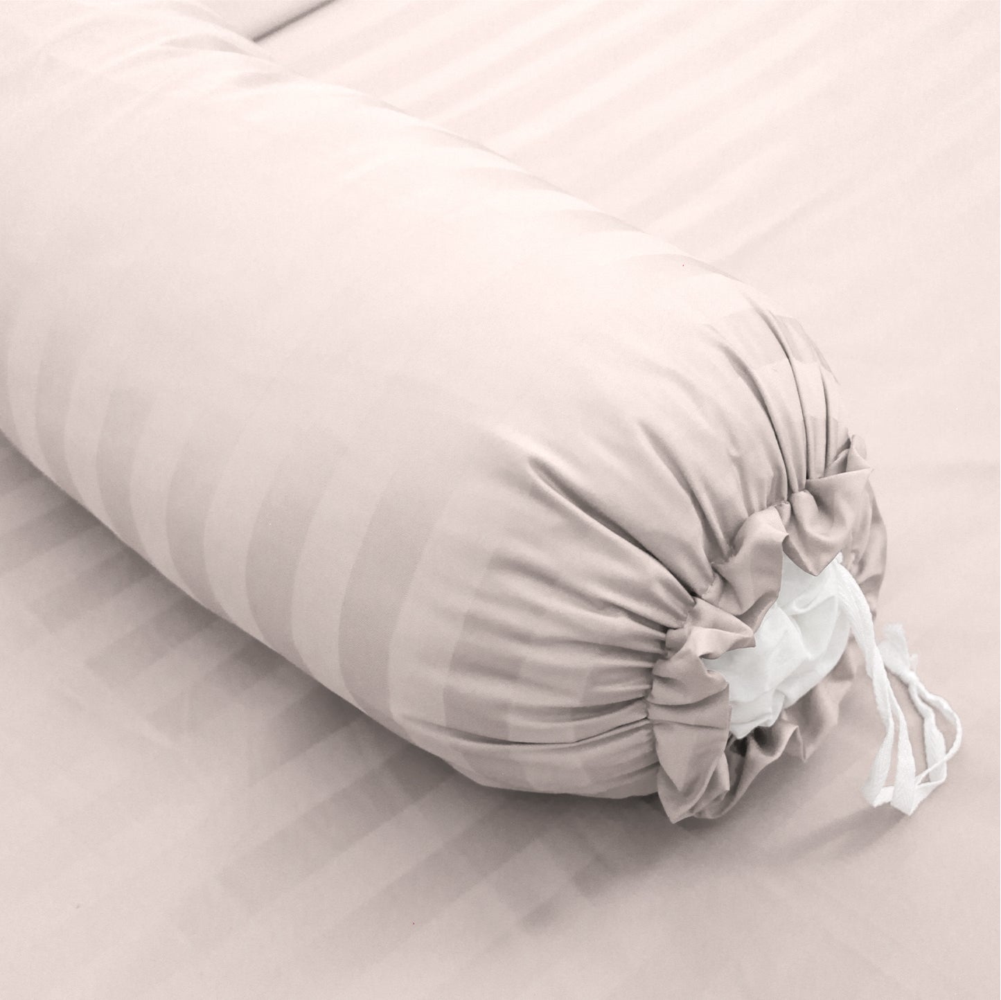 Sateen Touch Bolster Case in Sand (1pc)