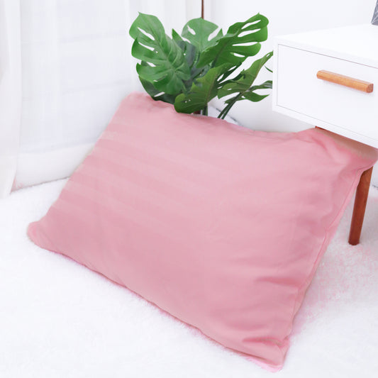 Sateen Touch Pillowcase in Light Rose (1 pc)