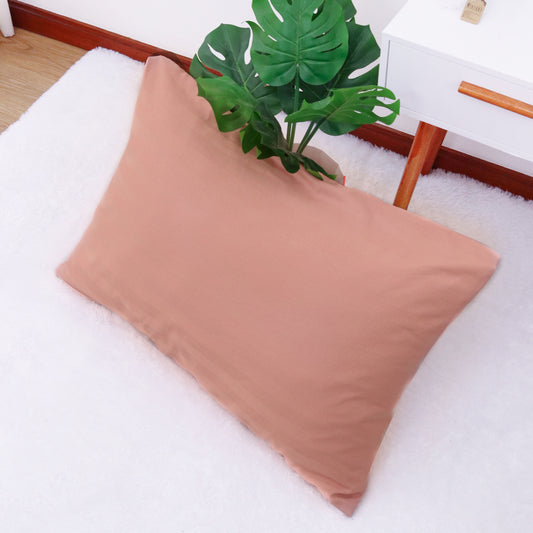 Sateen Touch Pillowcase in  Mauve (1 pc)