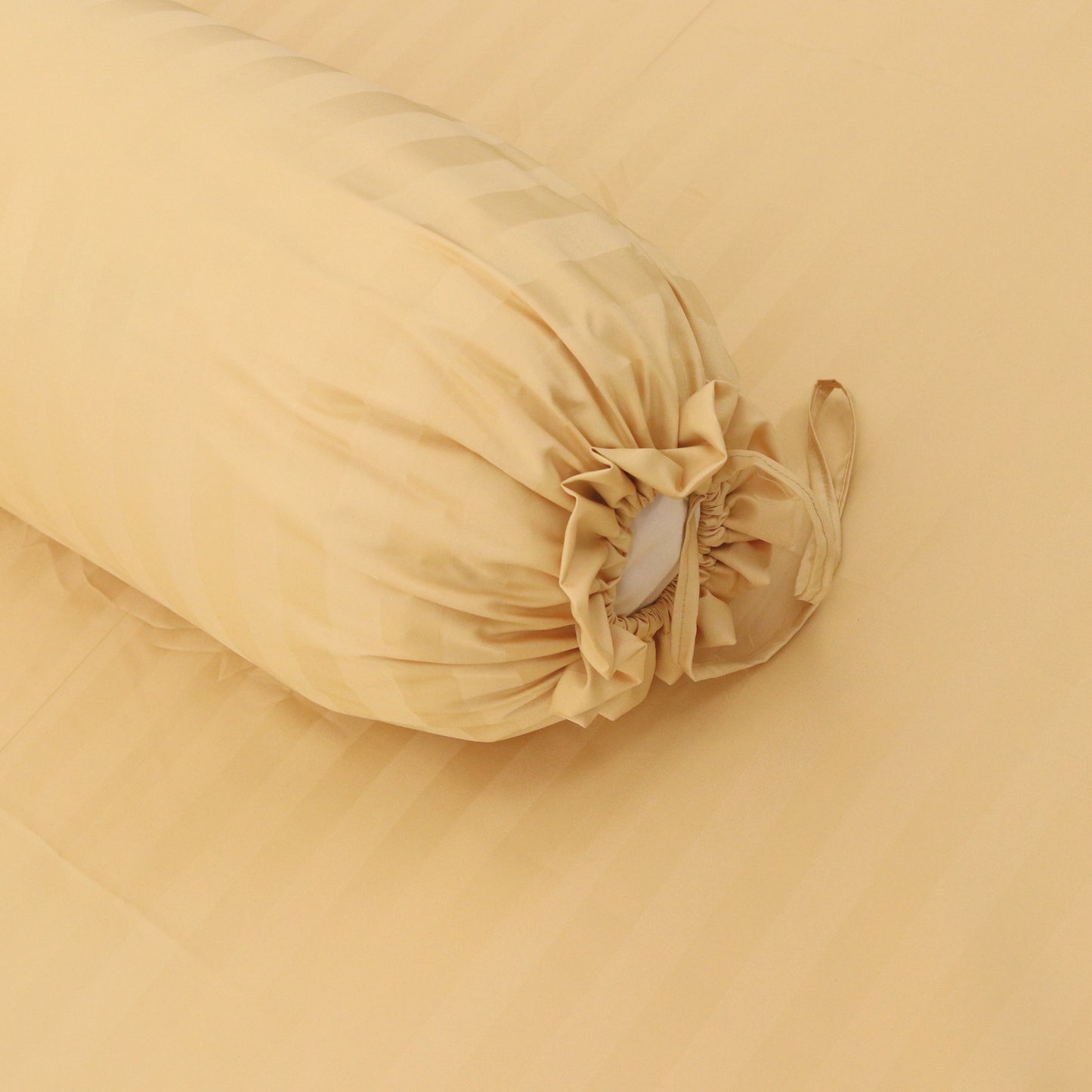 Sateen Touch Bolster Case in Gold  (1pc)